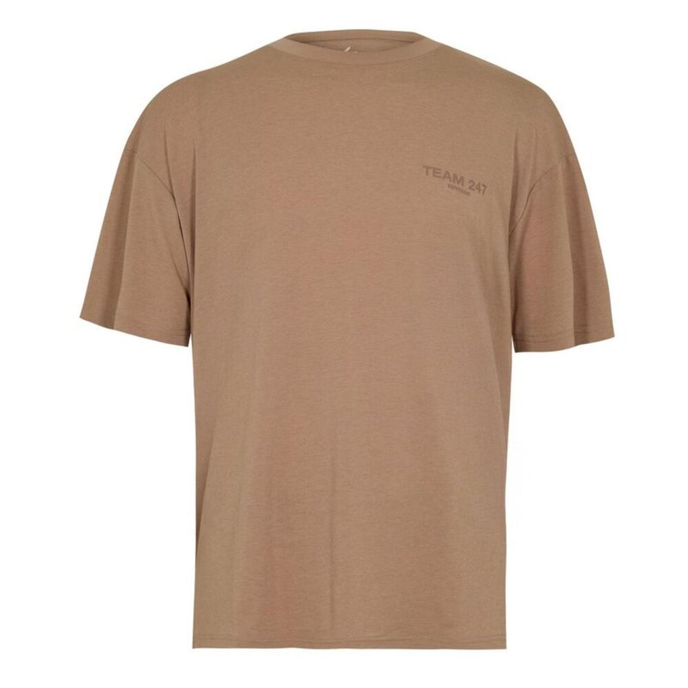 Represent Mens 247 Oversized Gym T-Shirt / Clay
